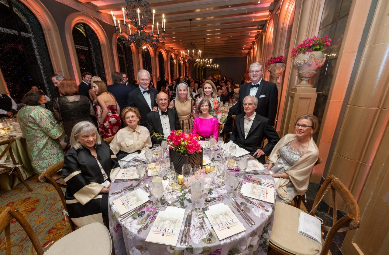 Guests at the Cliburn Gala